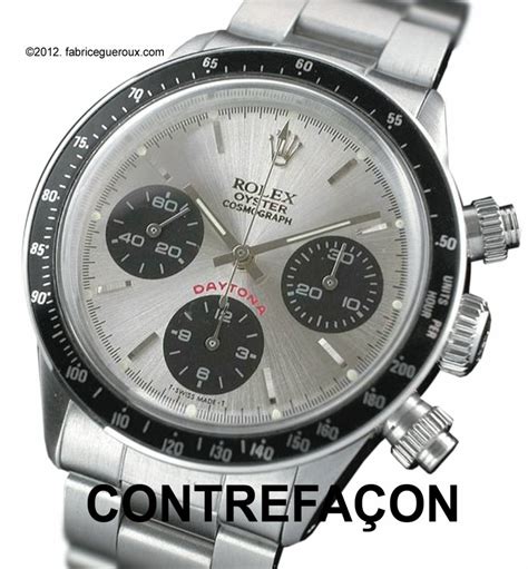 contrefaçon de montre rolex